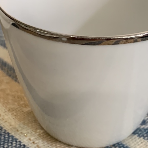 3 Vintage Rose China Moon Light with Sliver Trim Cup & Saucer - Picture 3 of 11